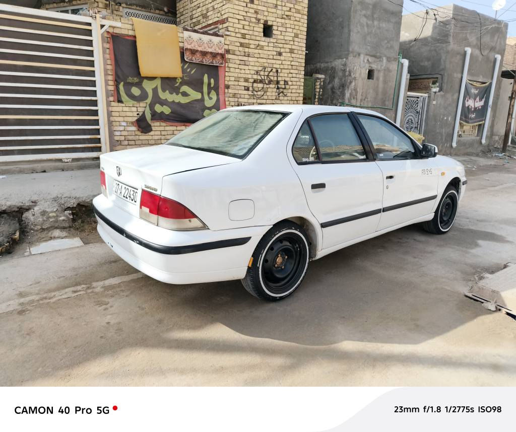 سمند للبيع سعره 40$ سياره مكفوله من ضربه  ويخياس ماعد هلالت معمرت مكينه وكير مكفولات تخم تاير حداديه جديده التبريد شغل  كهربائيات للدعامه الدعاميه كلها شغاله رقم انكليزي  تحويل ثاني اليوم  لو وكاله بسمي سياره مكان السياره بشطره غير متواجد عل فيس وتساب عل هذا رقمي *********** الشطره, ذي قار
