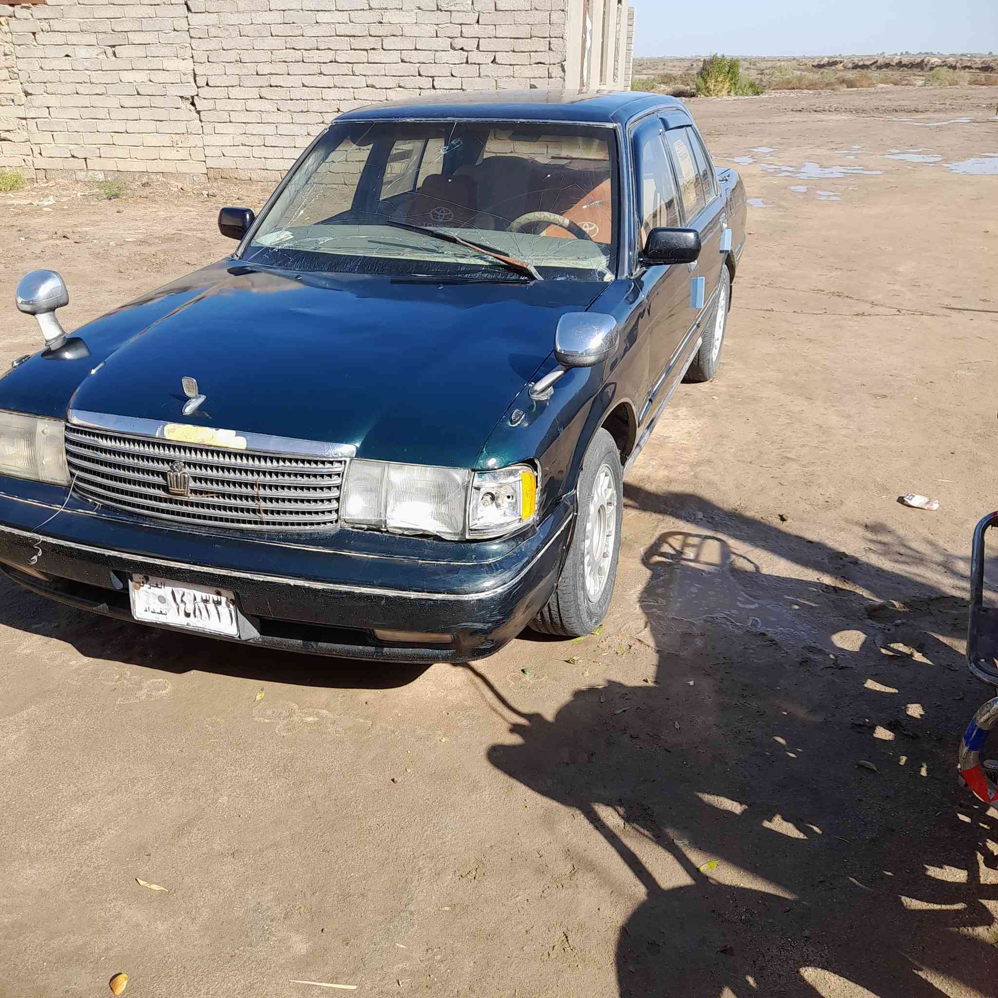 السلام عليكم ارنب كراون زيتوني موديل93سيارة جاهزة مكينة وكير فيفي تي فيشة وبطل جديدة رقم بغداد. صدامي سنوية كارتونية بدون تحويل ابيع سيارة تخبل اليدور مكفول موجود كلشي بسوك سيارة مال جني جاهزة السعر 24والشراي بخدمتة المكان ذي قار الغراف ***********
