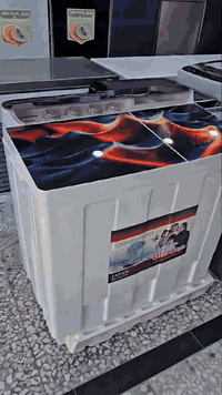 غسالة هيتاشي • ٣٨ كيلو • ضمان سنتين