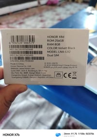📱 للبيع هاتف HONOR X8d جديد • الذاكرة: 8GB RAM • التخزين: 256GB • شريح...