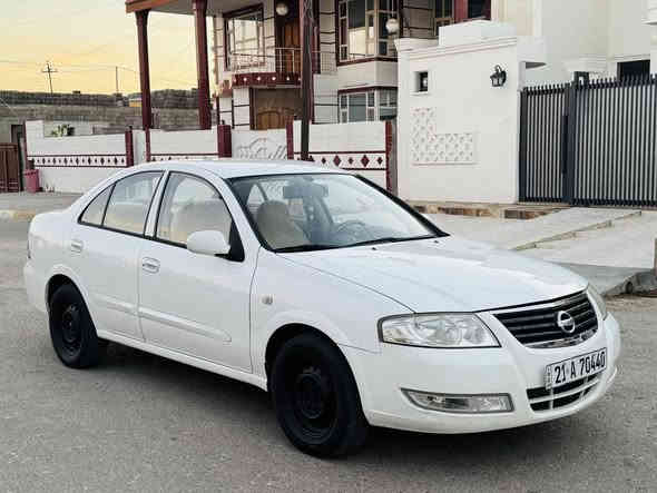 نيسان صني للبيع 
موديل 2010 
رقم سليمانيه شرط التحويل والوكاله
كير ومحرك مامفتوحات شرط لا صرف ولا بخار ولاصوت 
سياره بدون مصرف جاهزه من كل نواحي
كهربائيات وتخم تاير وصدر امامي وخلفي كلها جديد
سياره بيهه نص باب صبغ فقط بدون دواخل شرط 
ماشيه 192 كيلو سياره على وضع شركه
السعر 107
***********
