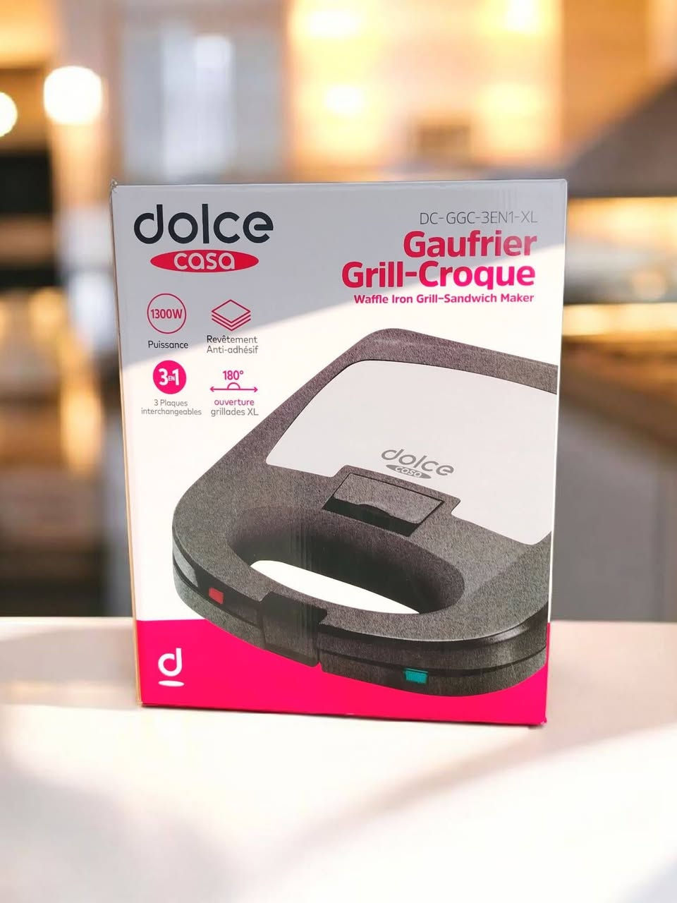 للبيع كابسة صاج حجم كبير وشواية تنفتح ١٨٠ درجة وجهاز وافل وساندويتش متعددة القوالب 3 في 1 –ماركة Dolce Casa الاوربية اصلية جديدة مامستخدمة بالباكيت


**إذا كنت صاحب هذا الإعلان وتريد حذفه لأي سبب، رجاءا أرسل رسالة إلى الدعم الفني**