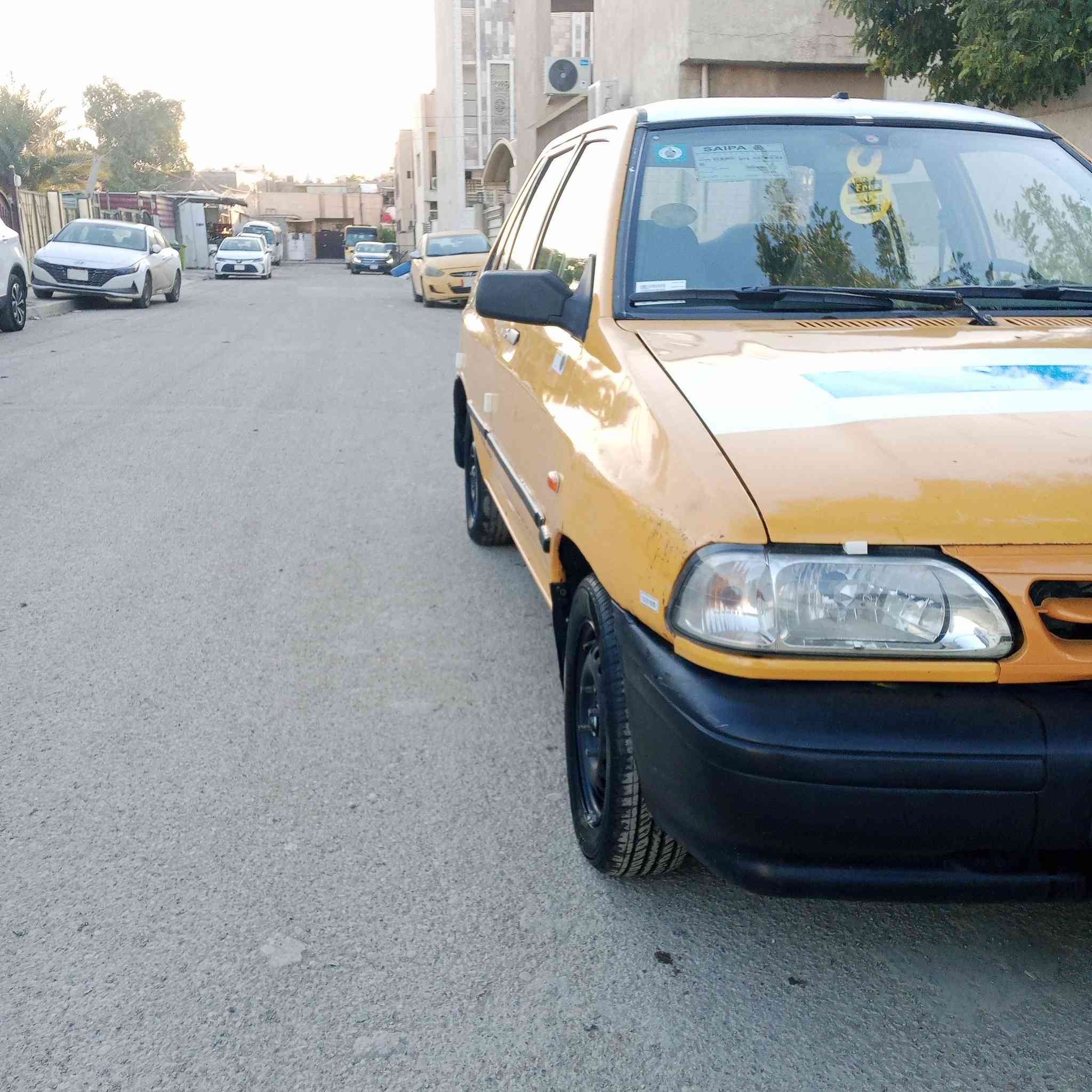 السلام عليكم سايبا للبيع موديل 2012 مصفرة هيئه وعليها غرامات 100 ألف صدر مكينه كير كله جديد اللعلم رقم الألماني بغداد سعر 28 وبي مجال الطيبين رقم ***********
