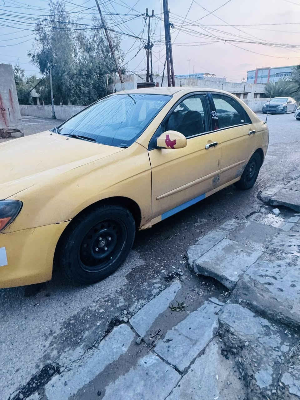 بيع او مراوس حسب القناعه
سلام عليكم كيا اسبكترا 2007 للبيع ضربته بجم مواصله شواصي مصفره هيئه و غرامات رقم بغداد انكليزي سياره جاهزه و كامله يرادله بور لئن بوره ضعيف و زوج تايرات فقط مكينه خشنه شويه سعره 75 مكاني ديالى بعقوبه ***********
