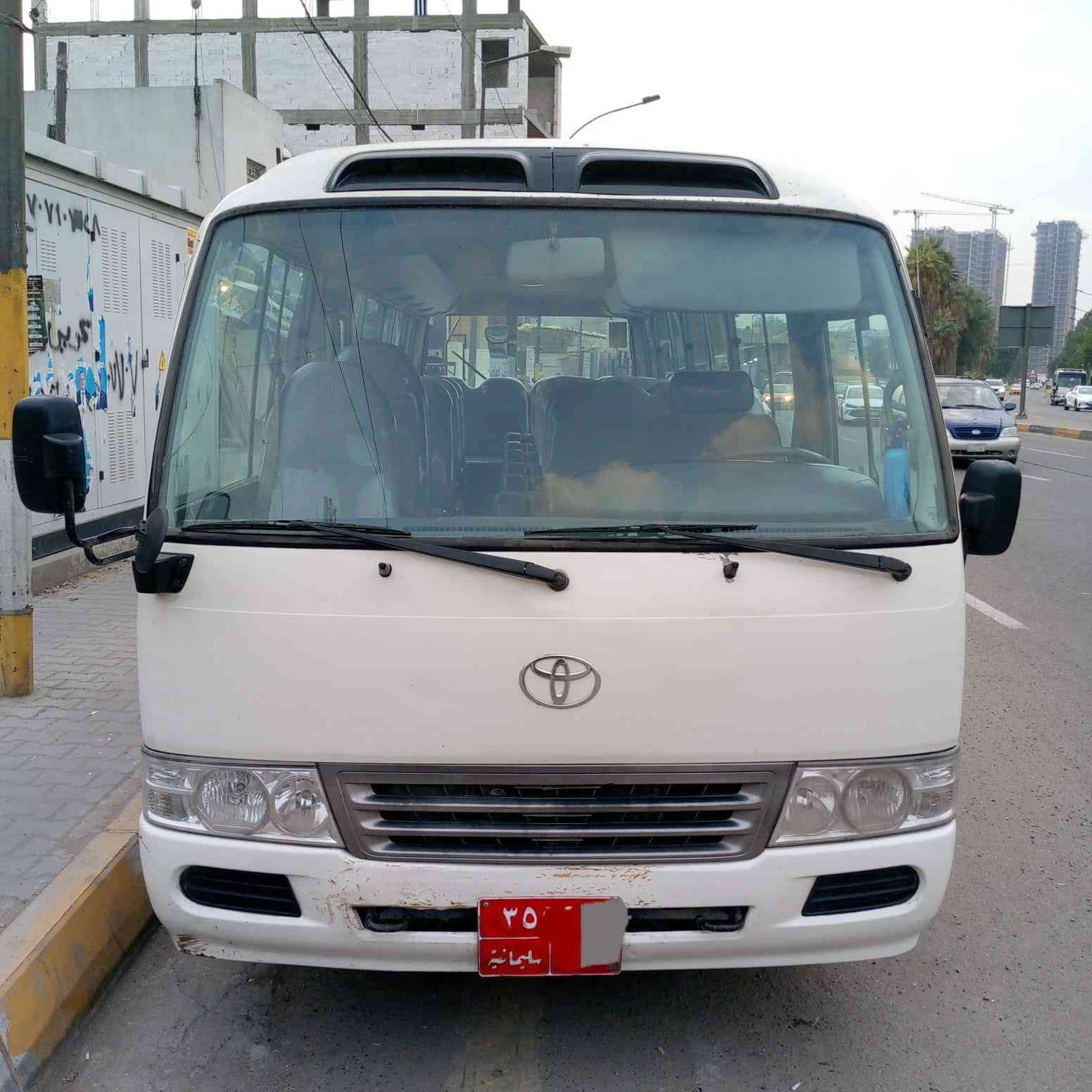 السلام عليكم كوستر15ناصي رقم شمالي مكينة كير اكسن خير من الله قلابي ستاركس بيه مكانيين صبغ البجم والربع ابو الدكمة 
مكاني بغداد***********
