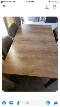 طاولة كبيرة • ٤ كراسي • السليمانية