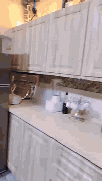 كاونتر المنيوم • كوارتز طبيعي • ٣ امتار