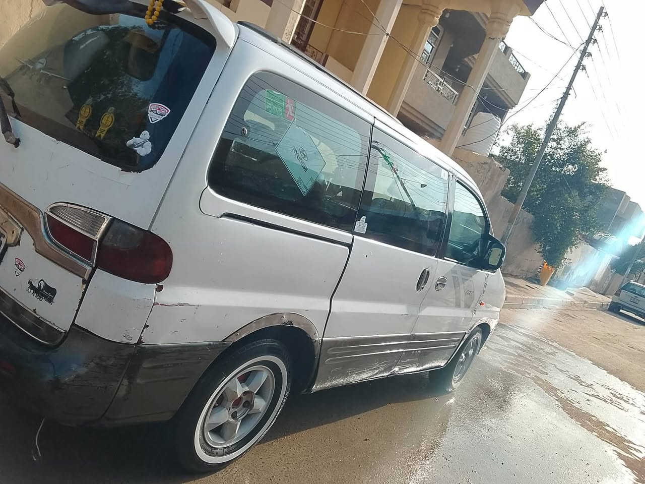 السلام عليكم سيارة استاركس بترة خصوصي ديالى ٢٠٠١ ٨راكب سيارة جاهزه سنوية لل٢٩ شرط التحويل محرك كير صدر خيرمن الله مكفولات غرفتها بلاد حلوة شاشة كامرة تخم تاير نضيف سيارة بدون معجون مصبوغة قرار مرور شاصي ابلادي بي فطر عل الغلاف الخارجي فقط السعر ٦٧بيه مجال المكان بعقوبة ناحية كنعان للاتصال ***********بيع اومراوس
