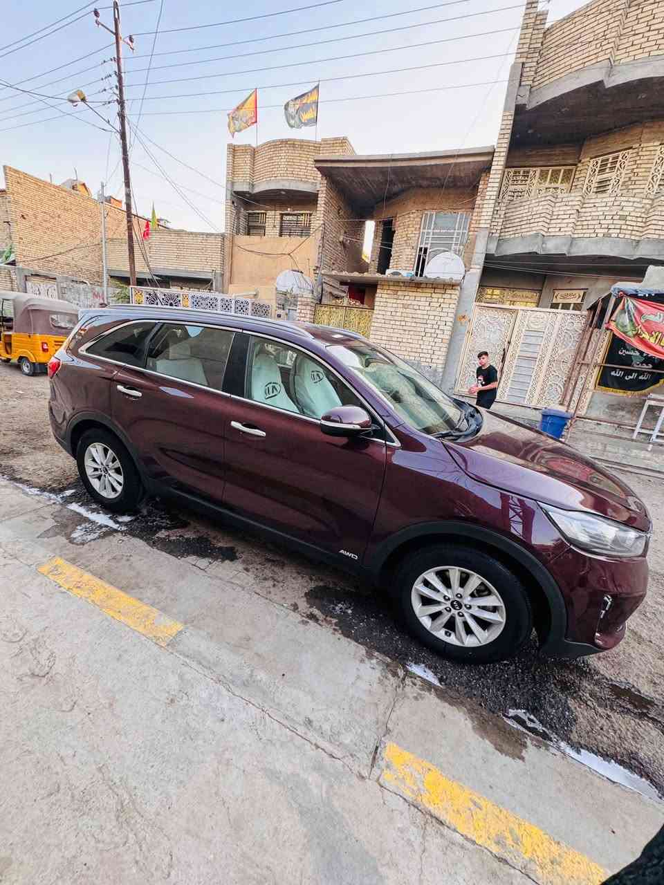 السلام عليكم سورنتو وارد امريكي فورويل موديل 2019 صور الحادث بالمنشور حادثة بس البنيد محرك 6 سلندر  محرك و كير ما مفتوح 7 راكب كامره جبيره حساسات تحكم  كشنات كهرباء ستيرن كهرباء تخم تاير حداديه جديده سياره جاهزة تبريد شغال رقم بغداد دوالي جديد سياره بسمي مكاني بغداد رقم تلفون ***********
