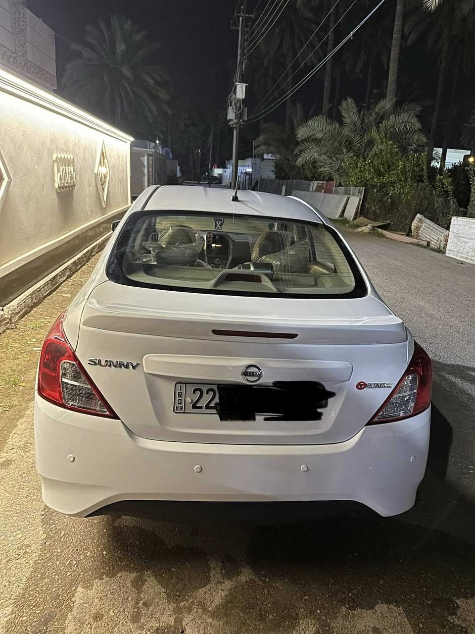 سني مصري 2024 كفالة عامة من الصبغ والبارد بأسمي وتحويل ثاني يوم المكان بغداد السعر 125  وبيها مجال رقم صاحب السيارة ( *********** )
