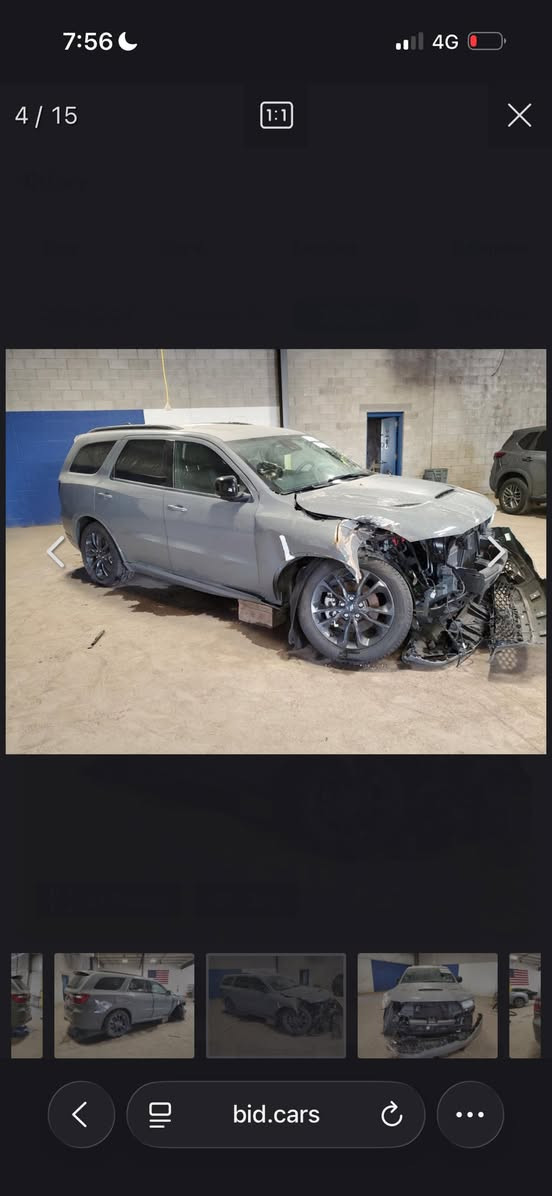 السلام عليكم
DODGE DURANGO GT PLUS 2024
المسافه المقطوعه 10062mi

السياره فول مواصفات للأخير موصفات الدورنكو معروفه

حادث السياره موجود بالصور

السياره بدون اي ايرباك كلها سليمه 

السياره راح تنزل بالأمارات بعد 30- 40يوم 

سعر السياره مطروحه بالامارات 24000$

للأستفسار عن السياره واتساب او اتصال

***********

📍العنوان  بغداد حي الجامعه
