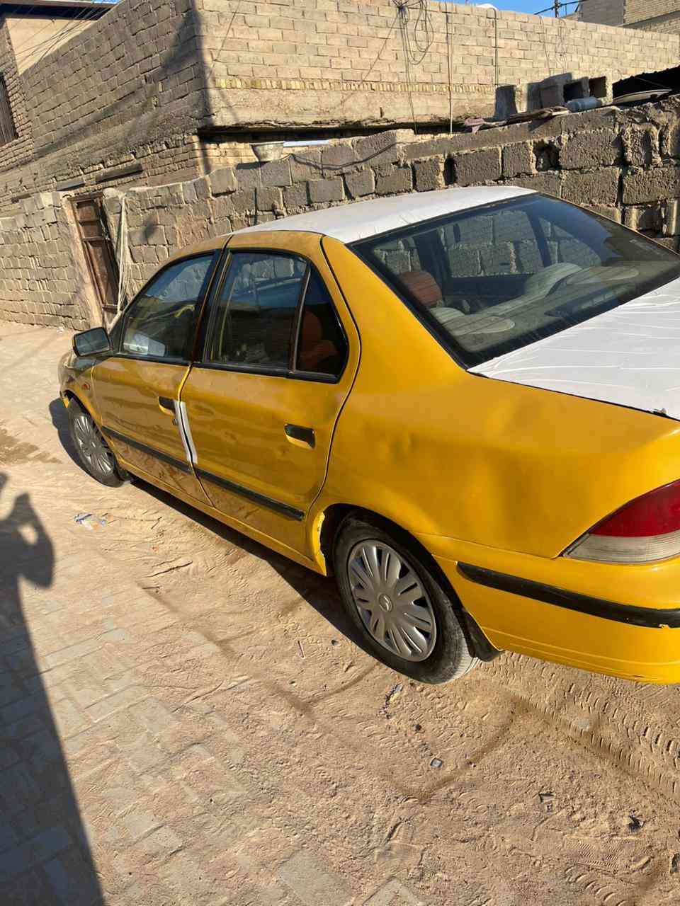 السلام عليكم سمند موديل 2011 منظومه زنون مصفره هيئه رقم انكليزي ما مطلوبه مرور مكينه فرنسي سياره بأسمي تحويل مباشر سنويه لل2029 السعر 32 وبيعه مجال حك الچيه مكاني بغداد  حي اور سبع قصور ***********
