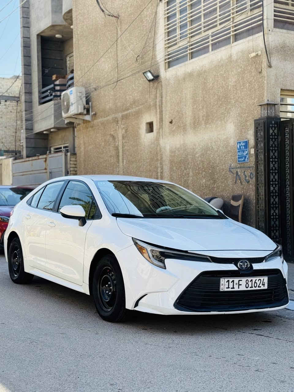 كورلا موديل 24امريكي  السعر 153ماشيه 22حادثه بدون دواخل فقط جاملغ نصه وباب نصه صبغ سونار موجود المكان بغداد البياع تقاطع درويش ***********
