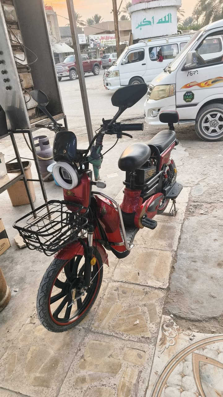 السلام عليكم
متاح دراجة شحن موديل 25 
5 بطاريات بصمة دراجة نضيفة اخت الجديدة مستخدمه شهر
السعر 450 وبيها مجال مكاني الشيخ حمد  ***********
