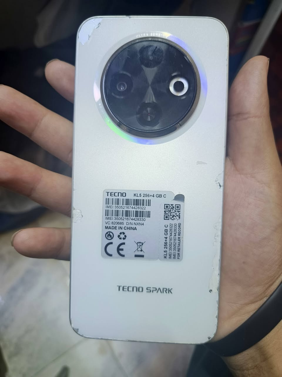 سلام عليكم تكنو ستارك ذاكرة 256 رام 8 بطاريه 5000 جهاز كلش نضيف بس ضهره جارد مو مكسور سعره 130 وبي مجال قليل بكاني بغداد الامين الثانية رقمي *********** وكل الهلا بيكم

