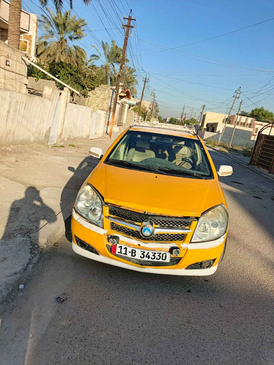 جيلي MK رقم بغداد جديد سيارة جاهزة مصفرة هيئة وغرامات السعر 25 رقم ***********
