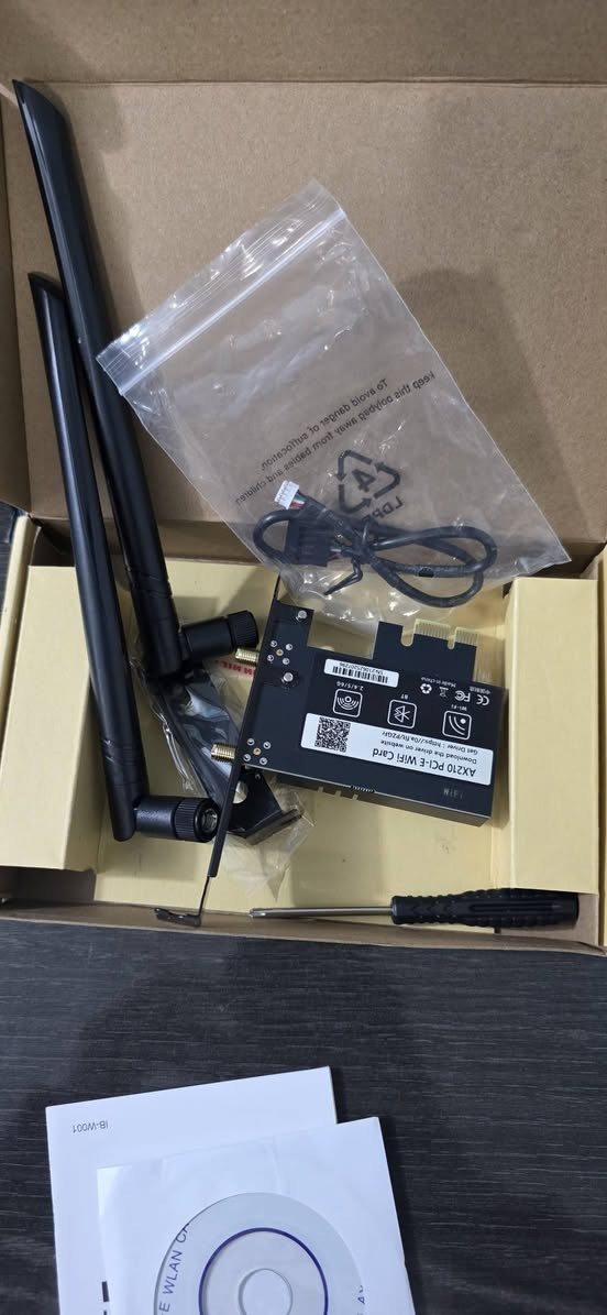 PCI-E Network Adapter 
للبيع قطعتين


**إذا كنت صاحب هذا الإعلان وتريد حذفه لأي سبب، رجاءا أرسل رسالة إلى الدعم الفني**