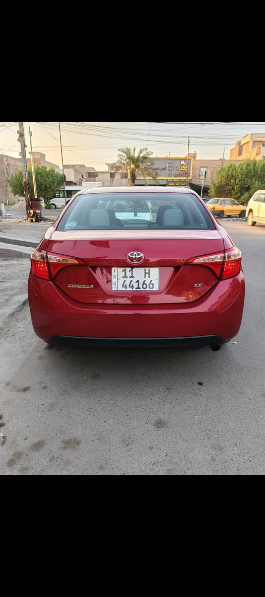 سلام عليكم كورلا موديل2017 ماشيه 35 بدون حادث  سعر 155 مكاني بغداد الشعب سياره جاهزه للخير ه‍ ***********
