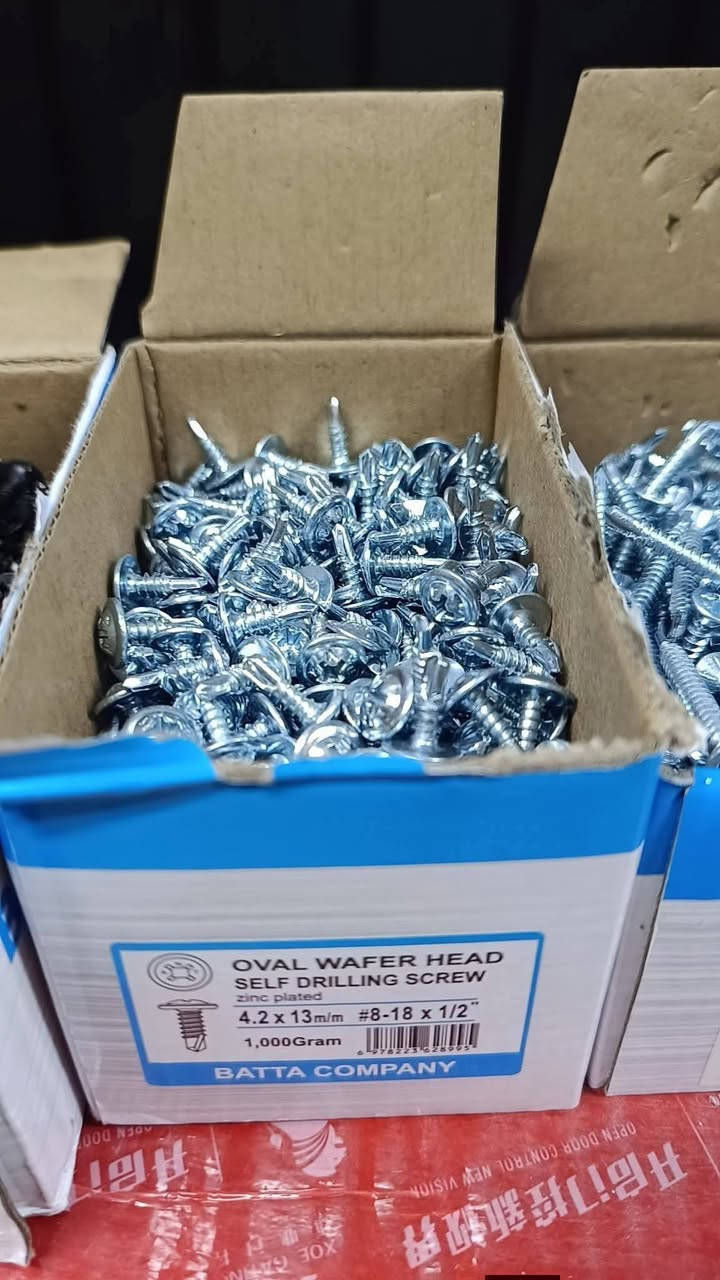 يوجد لدينا براغي اسود ناعم 1 الزيتي 
يوجد لدينا براغي كوشة جميع قياسات
يوجد لدينا براغي لقمة كل قياسات 
يوجد لدينا براغي نجمة 🌟 كل قياسات 
يوجد لدينا براغي مسح كل قياسات 
يوجد لدينا براغي أصفر 6×50 و جميع قياسات 
بسعر تنافسية و جملة عنوان الشورجة باب الاغا 
محل ياسر العبيدي.  🦁👑رقم هاتف *********** 
***********  التوصيل الجميع أنحاء العراق الحبيبة 🇮🇶
