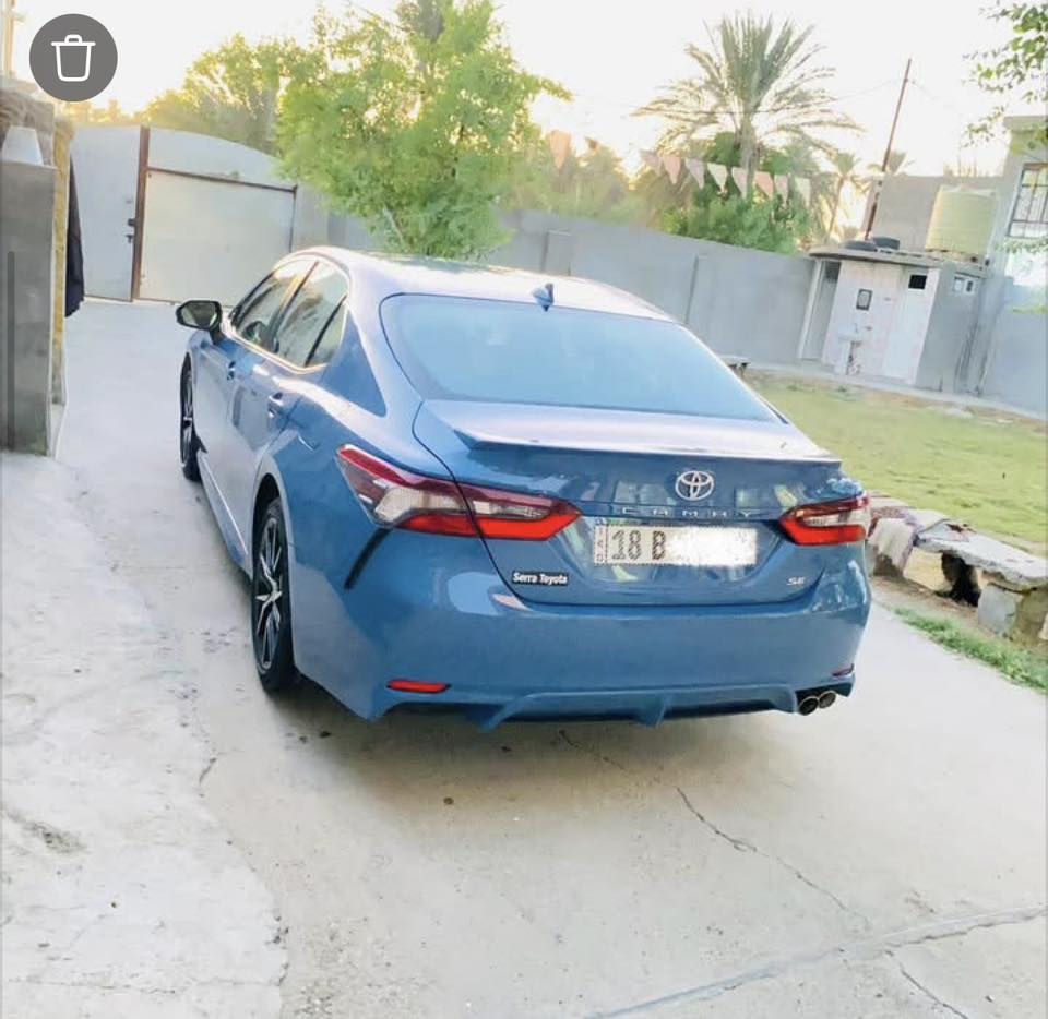 السلام عليكم
 كامري 2023 
مواصفات se 
شاشه كبيره 
مودات قياده (eco,سبورت ،نورمل)
شفتات ستيرن 
تبريد منفضل 
كامره خلفيه 
رادار امامي 
مثبت سرعه وتحديد مسار 
قياده ذاتيه 
محرك 2400 
كشنات جلد 
لون مميز بحري
 
الحادث جدا بسيط بدون اي تبديل بدون صبغ  عدا بارد  موضح ب اللون الأسود مع صور ما قبل التعديل  صور الحادث مرفقه ايضا 

السعر المطلوب 208$ وبيها مجال بسيط 
ملاحظة ‼️ السياره رقم بابل  معوقين (3 سنوات وتصير حره )  اسوي الك وكاله عامه ب السياره  
مكان السياره بابل /الحله 
للاستفسار ***********
 متوفر واتساب
