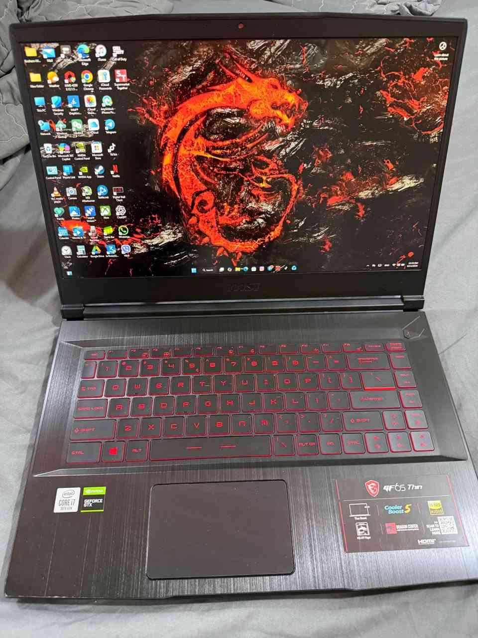 Laptop (msi)
MSI GF65 Thin
جيل 10
كارت شاشة 
Intel- Core i7-10750H داخلي
NVIDIA-Geforce GTX 1660 Ti  خارجي
Ram —16GB
Hard —-512GB 
Windows—11

0751197262 دهوك, العراق


**إذا كنت صاحب هذا الإعلان وتريد حذفه لأي سبب، رجاءا أرسل رسالة إلى الدعم الفني**