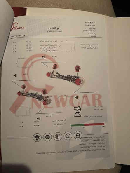 السلام عليكم عارض سيارة النترا سودة امريكي محرك ٢٠٠٠دوش بنيد وجاملغ حادث مبدلات ضربة خفيفة طاخة بس شاصي فقط طخة رقم بغداد الجديد موديل ٢٠٢٣ ماشية ٥٣الف ميل وهذا سونار يوضح الضربة والصور للتواصل *********** واتس عارضها ١٥٠ وبيها مجال
