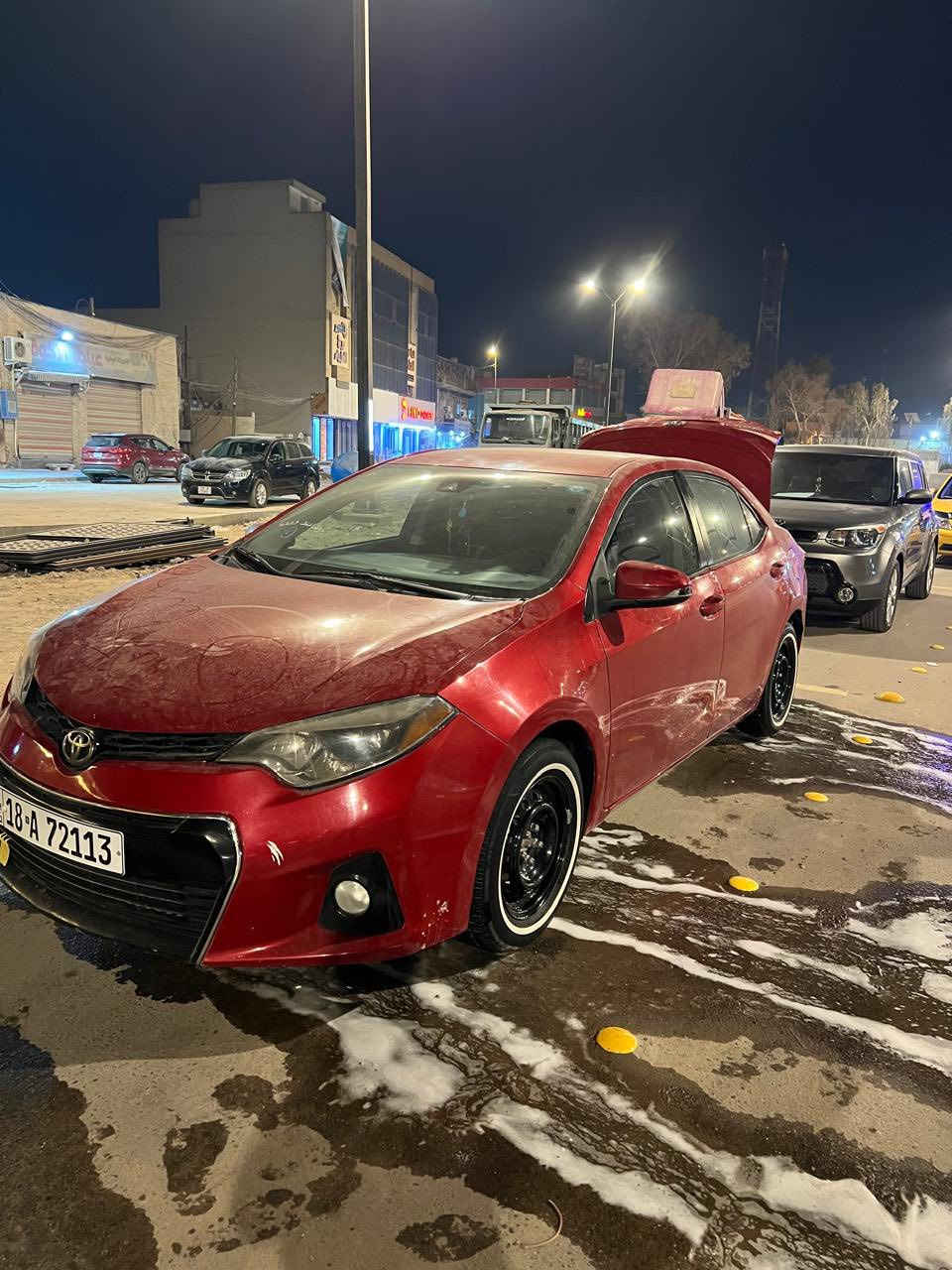 سلام عليكم كورلا مديل ٢٠١٤ضرره ثلاث قطع صبغ قليل سياره جاهزه من كلشي حدادي كير مكينه كله جديد أو غرفته جديده رقم بابل بسمي السعر ١١٦بيه مجال بسيط مكاني بابل الاستفسار ***********
