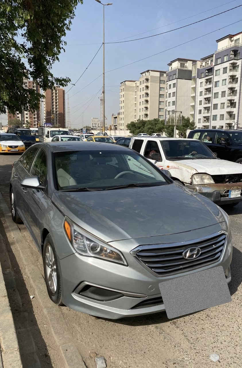 سلام عليكم 
سوناتا ٢٠١٦ أمريكي بيها قطعتين صبغ 
رقم أربيل ماشيه ٨٠ مكانها بغداد 
السعر ١٠٨ للاتصال (***********)
