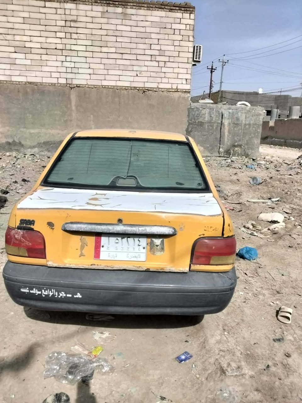 السلام عليكم سيارة مشروع وطني سنوية بأسمي 2028مكينة  كيه برايد سيارة حلوه مابية شي سعره 16 وبية مجال السيارة موديل 10 مكان ناصرية مركز للاستفسار والهاتف ***********
