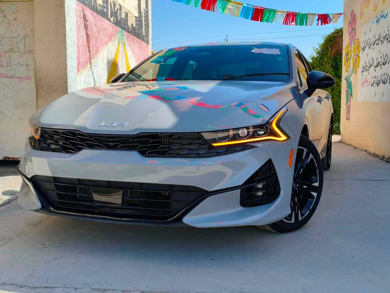 Kia K5 Gt line 2024
للبيع او مراوس النترا
 فول موصفات لون سمنتي داخل احمر بصمه تشغيل عن بعد رادار امامي وخلفي وجانبي محرك 1600 تيربو ضرر نص جاملغ صبغ فقط بدون دواخل بدون ارباك شرط الفحص والسونار رقم بابل شهداء باقي سنه و4 اشهر تنفك بسمي السعر 177 او اتصل *********** واتساب
