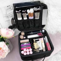 شنطة مكياج • مراية بإضاءة • شحن تايب سي