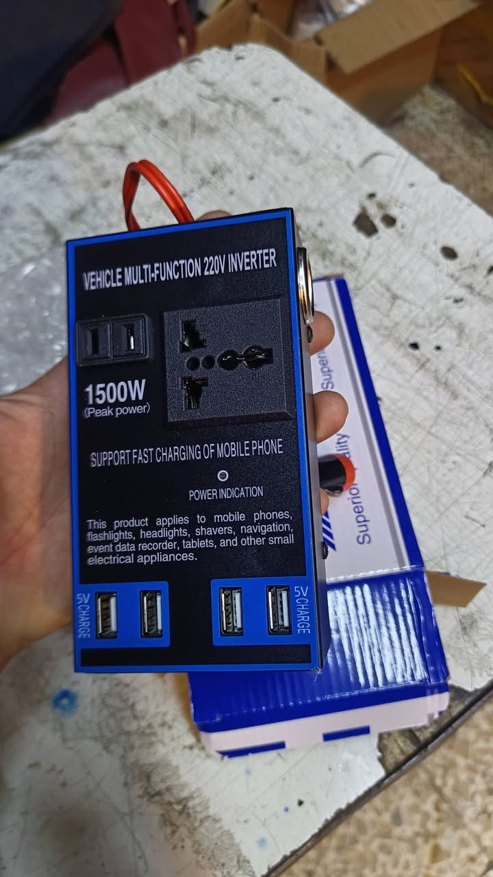 سلام عليكم برخصة الادمن 
عاكسه انفليتر 12V لل220V يوجد كميه البيع جمله ومفرد


**إذا كنت صاحب هذا الإعلان وتريد حذفه لأي سبب، رجاءا أرسل رسالة إلى الدعم الفني**