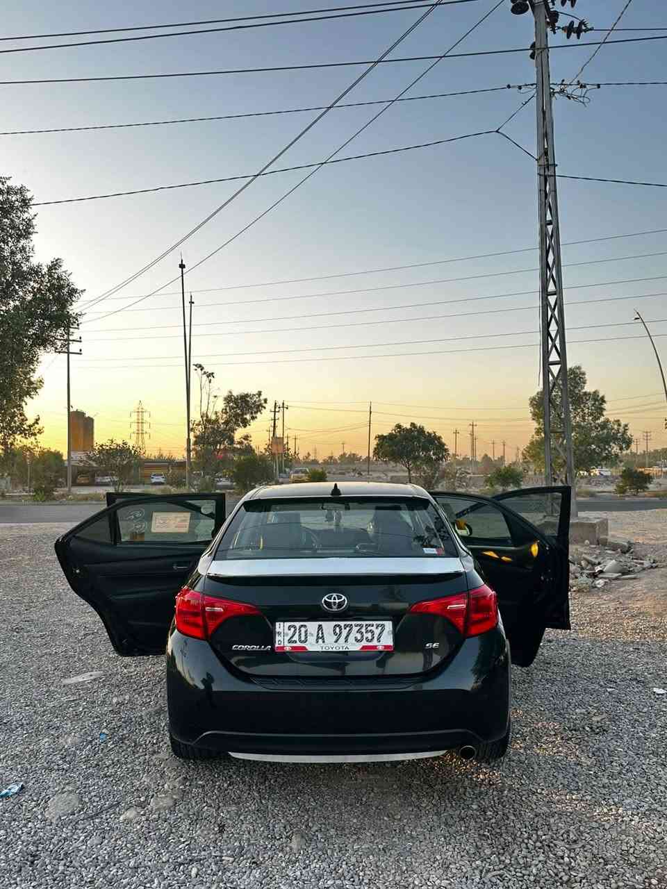 السلام عليكم للبيع كورلا 2018 SE رقم ديالى 
كير ومكينه 1800 حداديه  تدفئه تبريد ثلج موضح بل سونار كلها سياره خير من الله السعر اتصل وتدلل ***********

***********
