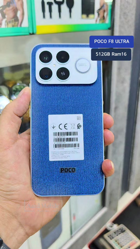 poco F8 ultra 512GB ram16 #4mobi #poco #pocof8ultra 


**إذا كنت صاحب هذا الإعلان وتريد حذفه لأي سبب، رجاءا أرسل رسالة إلى الدعم الفني**