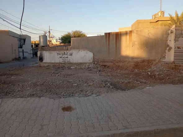 قطعة أرض طابو ركن للبيع
العنوان / كركوك - تسعين القديمة قرب التانكي
المساحة / ١٥٠ متر ركن 
السعر / ١٣٠ مليون قفل 
للاتصال / ***********
