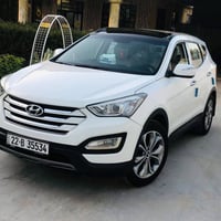 سنتافيا 2013 خليجي مكفوله من الحادث والصبغ   محرك 4سلندر  دوش   7راكب ...