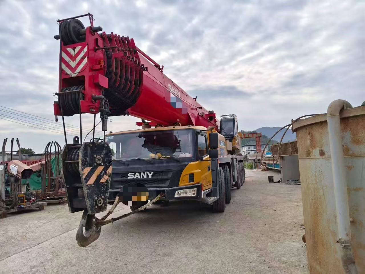 2022Y SANY STC1300C8 
85.5 m main boom
57ton counter weight
008618963213533


**إذا كنت صاحب هذا الإعلان وتريد حذفه لأي سبب، رجاءا أرسل رسالة إلى الدعم الفني**
