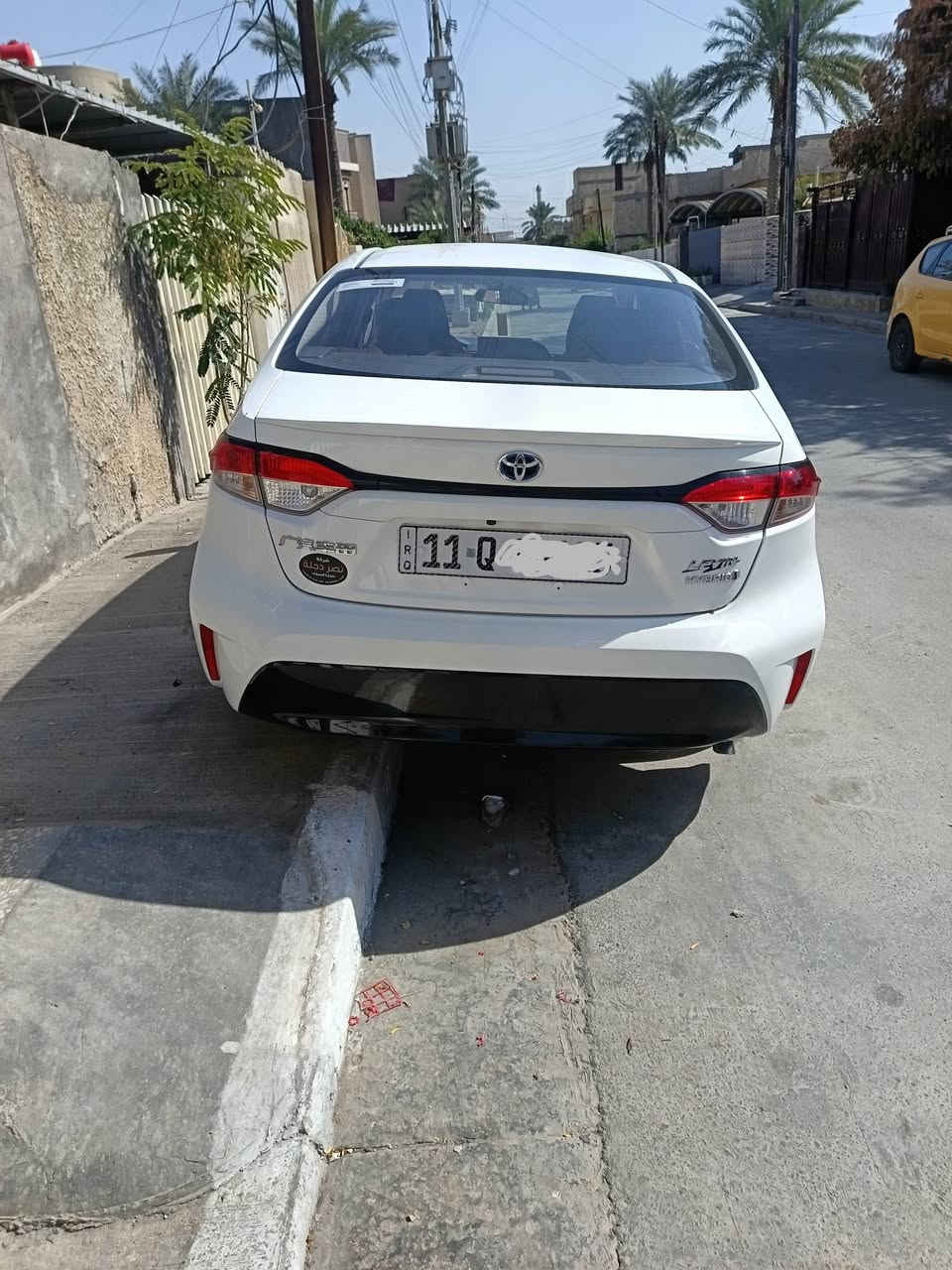 السلام عليكم كورولا ٢٤ هايبرد ماشية ١٨الف فتحة سبايدر بلاد  داخل مشمشي واسود سياره خير من الله كفاله من لضربة ولصباغ تبديل على وضع لشركة للاستفسار الاتصال على الرقم *********** بغداد الطالبيه
