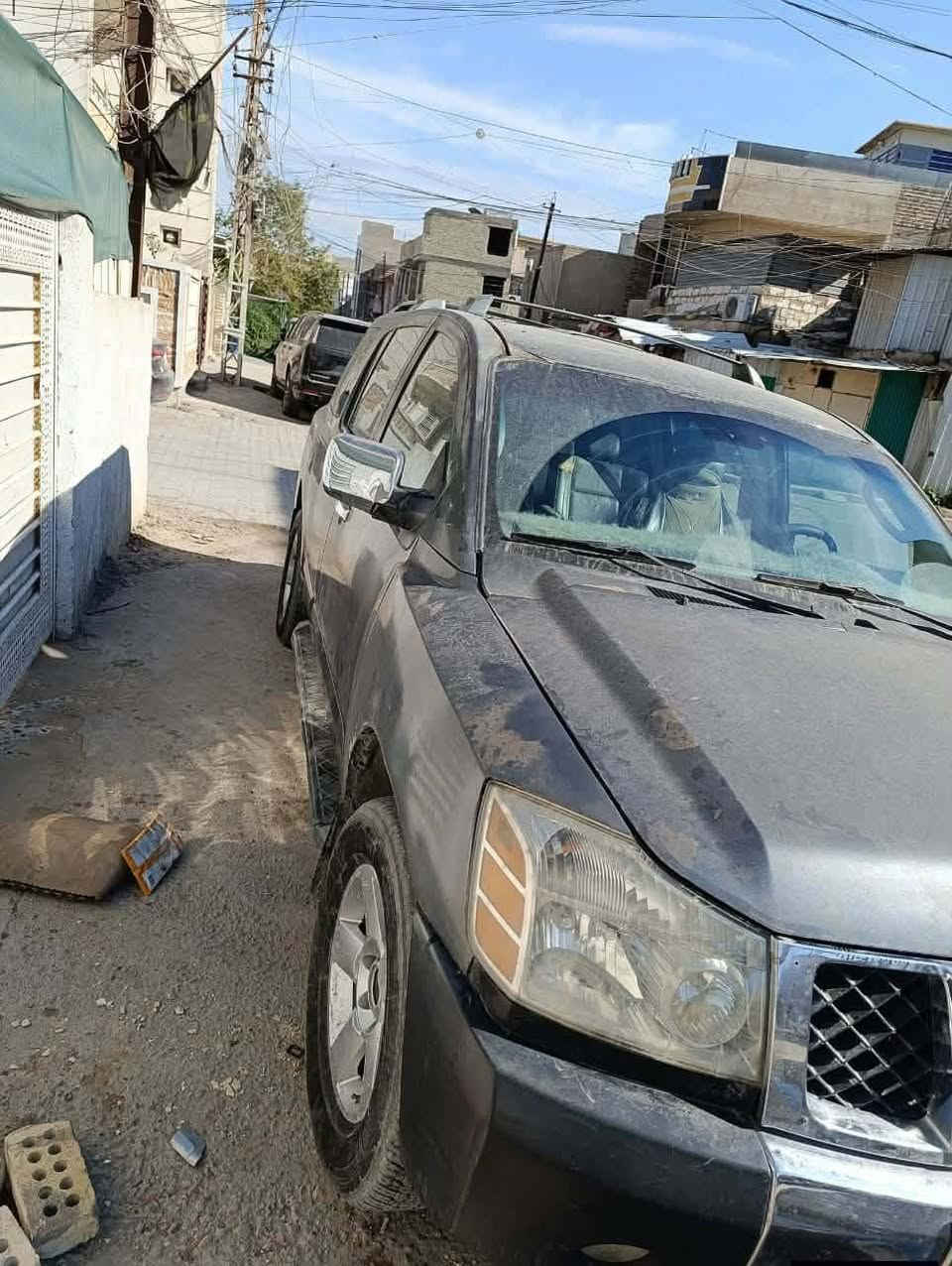 سلام عليكم سيارة نيسان 7 راكب محرك محور او كير مال ملكة جديد مال حاوية شرط تحويل راعية يريد يحول سعر $65 بية مجال حك جية عنوان بغداد معامل رقم *********** بي واتساب أو طبلي خاص
