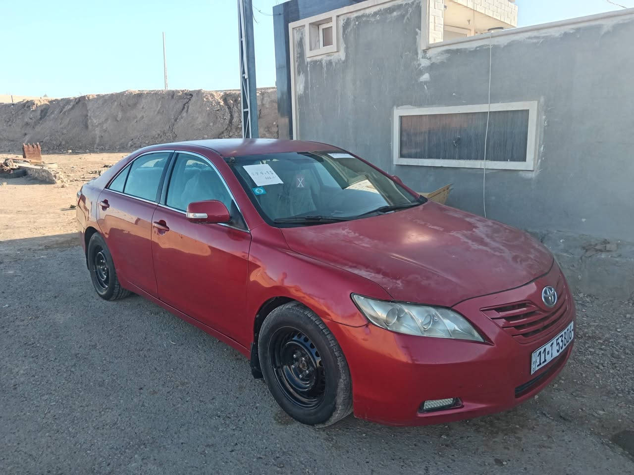 اسلام عليكم كامري للبيع موديل ٢٠٠٧ أمريكي بدون ظرر ليبل واحد محرك ٤ سلندر كير محرك مكفولات سياره بدون صبغ بس بيه جراد قماره وبنيد وجنطه رقم بغداد شرط التحويل المكان ابو غريب المنسيه السعر ٨٢ وبيه مجال للاستفسار الاتصال على الرقم اني مكلف بلنشر *********** ابو حسين
