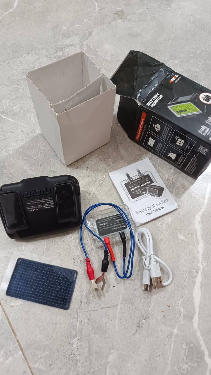 جهاز اختبار ومراقبة بطارية السيارة ANCEL BM200 PRO.يعمل هذا الجهاز على مراقبة صحة البطارية، حالة الشحن، والجهد الكهربائي في الوقت الفعلي.يتميز بشاشة عرض LED تعمل بالطاقة الشمسية مع إمكانية الشحن عبر USB-C.


**إذا كنت صاحب هذا الإعلان وتريد حذفه لأي سبب، رجاءا أرسل رسالة إلى الدعم الفني**