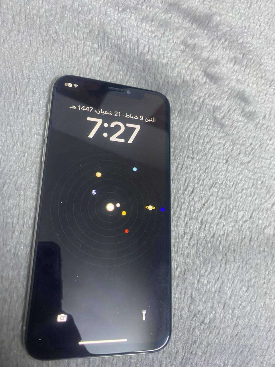 السلام عليكم ايفون اكس عادي مبدر شاشه اصليه ذاكرت 64 بطاريه 72 كل شي ما بيه فقط شاشهب فيس هادي متوقف صوت وانتصارات كلها شغاله السعر 90 ***********
