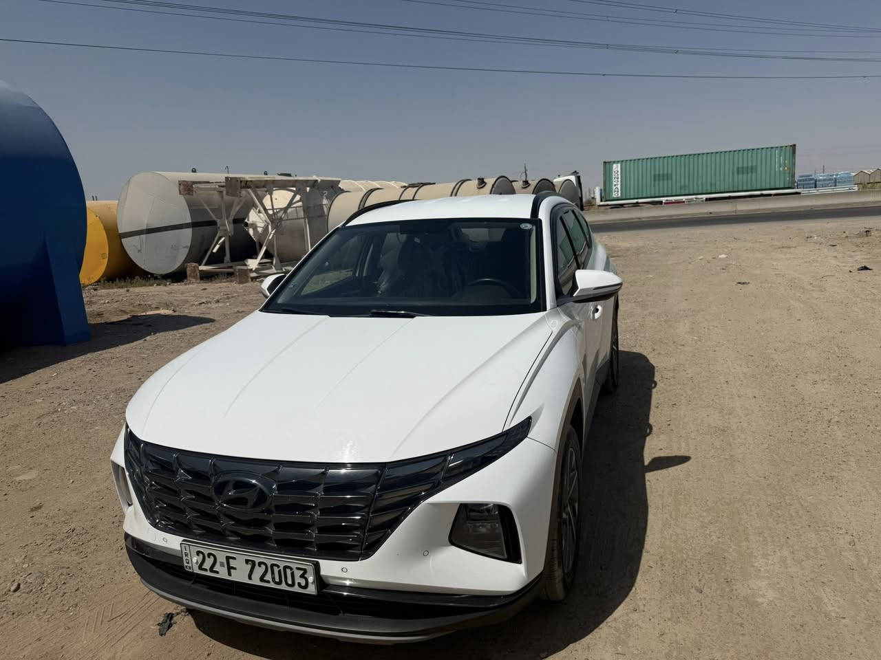 السلام عليكم توسان للبيع موديل 2023 بدون صبغ مكان السياره بغداد البلديات تلفون ***********
