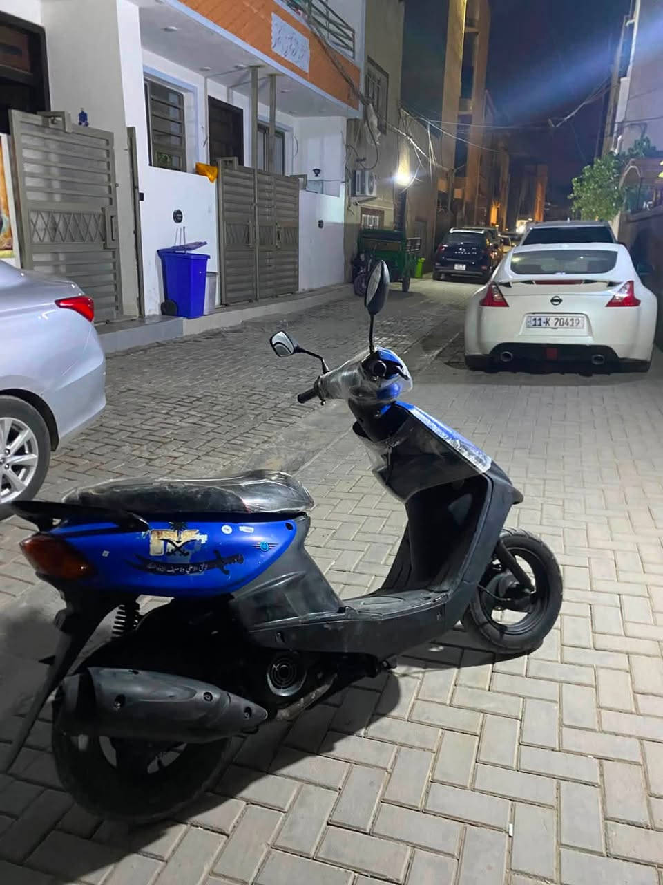 سلام عليكم دراجه ماكس قجمه نقصها فقط باتري للبيع 300 وبيها مجال بسيط مكاني بغداد مقابيل مرور الطوبجي ***********
