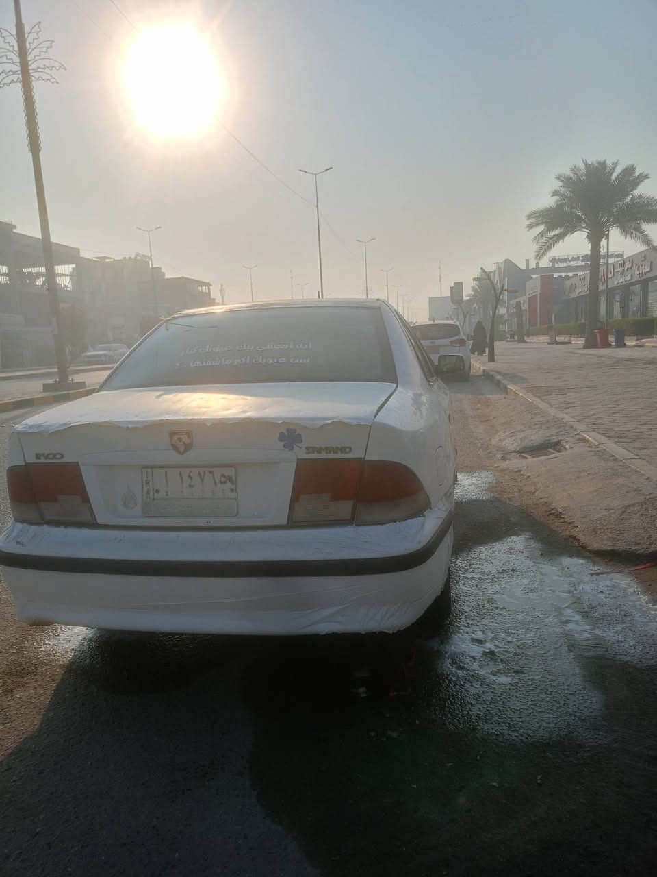 سلام عليكم سمند ناطق مكينه وكير فرنسي مامفتوحه تبريد جديد حداديه جديده مشط جديد سلف  جديد دوشمه جديده تايرات جديد مذب ولا ربع عليه سياره بيهه بنيد وجاملغ بدل ولعتب معمرهن ولهلالات لوره معمرهن مديل 10 للبيع 37وبيه مجال الرقم ***********مكاني النجف الشرف حي النصار
