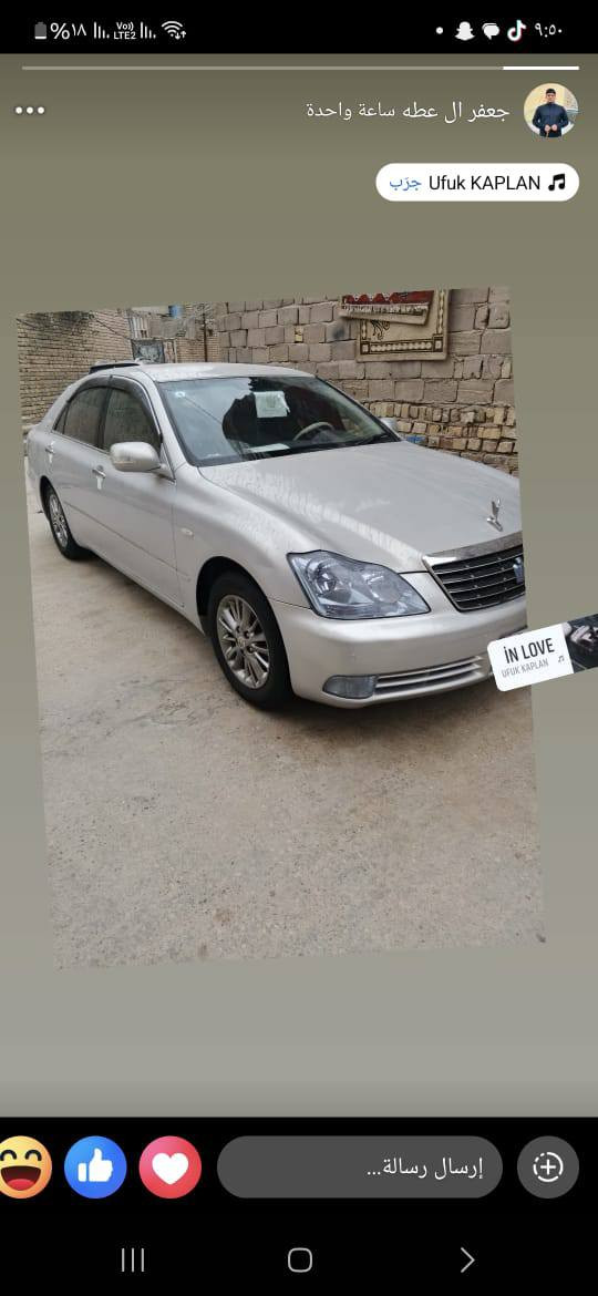 شاهينه موديل ٢٠٠٤ بسمي مداور ثاني يوم ذي قار انكليزي هزه وفحص جاهزه ألون بحري اتلت دكم برده خلفيه تبريد خلفي امامي لايت دوار زنون أريل امامي حساسات خلفي امامي قطعتين صبغ كد اشبر بل كماره وبل قبق مال البان زين أثر اجراد تخم تاير باتري جديد ست بصمات غرفتها بيجي  رقم الموبايل *********** العنوان ذي قار الشطره السعر ١٣٧ الشطره, ذي قار
