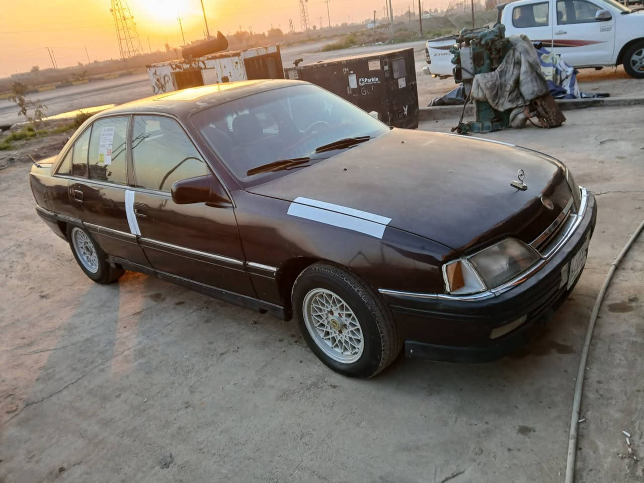 السلام عليكم مكلف بل نشر
اوبل أوميكه موديل 1991 كير محرك ٢٠٠٠ نوزل شرط تحويل مباشر تايرات صدر أمامي واخلفي نص عمر سنويه عضم عاج رقم بغداد  سعرها ٢٥ وبيها مجال
***********
