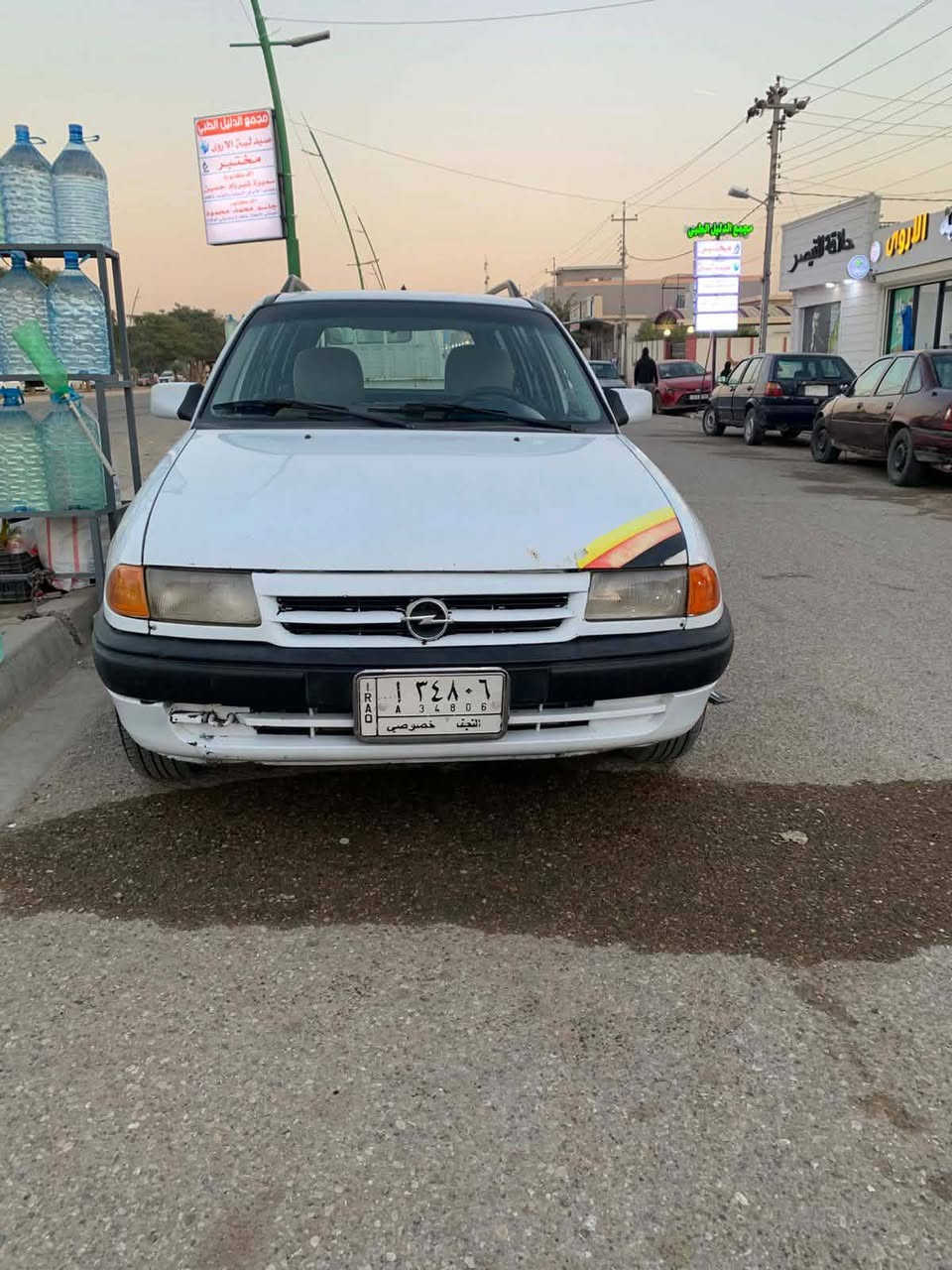 سلام عليكم للبيع سيارة اوبل استرا استيشن 
موديل 93 مشروع وطني دفتر بانزين موجود محرك 16 گير  اوتوماتيك رقم نجف شرط تحويل وكالة صاحبة بكركوك سيارة نظيف ماشاءالله مال بيت العنوان حي العسكري 
***********
