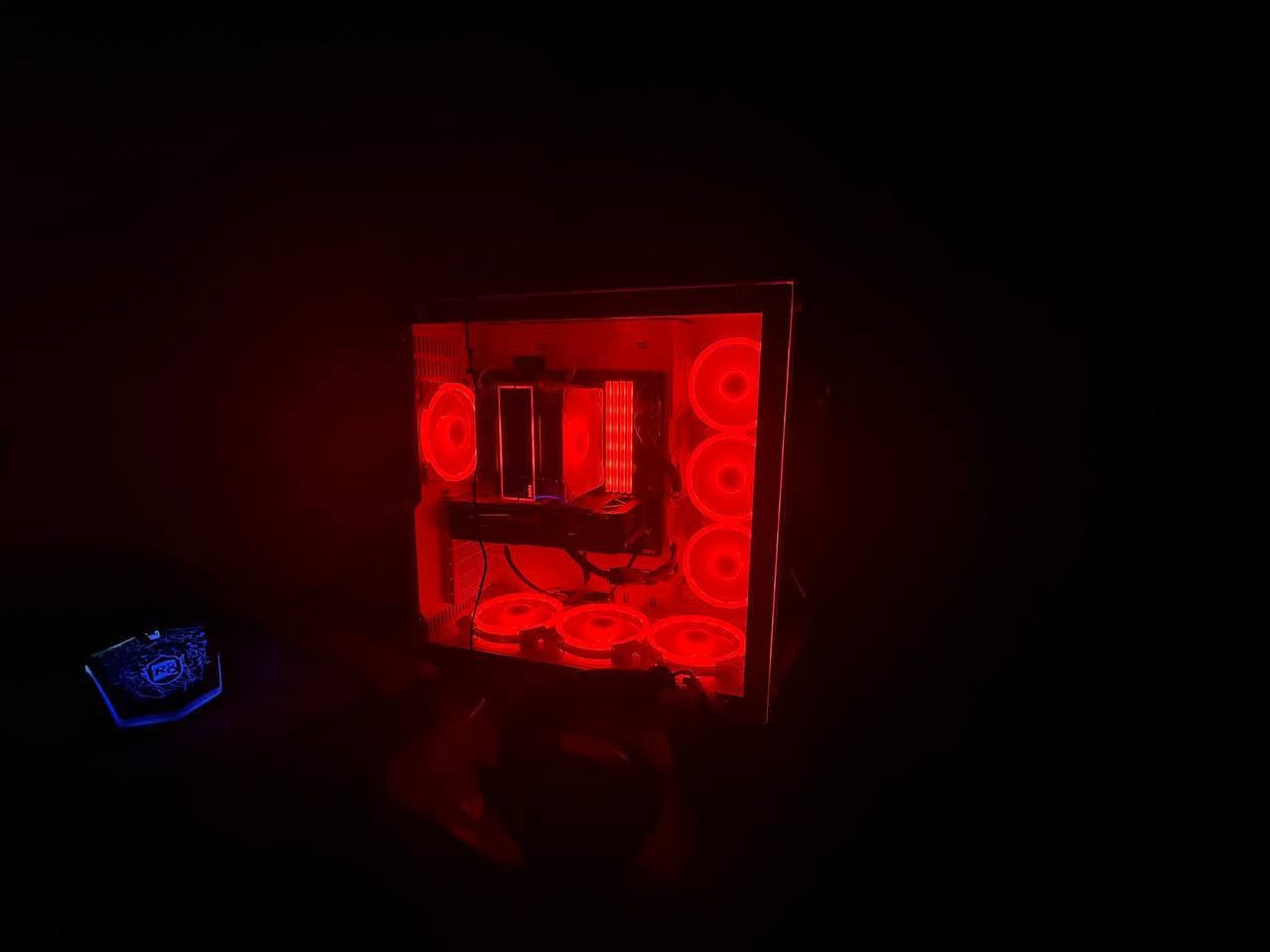 السلام عليكم
تجميعه للبيع 
مواصفات :
كرت شاشة: 4070super Asus dual

معالج: i5 14400f

لوحة الام: gigabyte gamingx b760m

تخزين SSD 1T teamgroup mp44l gen4 صحه 96%

رام: aorus gigabyte 16gb (8X2) 3733Mhz + 2 demo sticks

تبريد:sama KA600DW

مزود طاقة: Rocket 750W bronze

Case: Xigmatix White
السعر 1,650,000 
المكان ذي قار 
للتواصل 7861437866


**إذا كنت صاحب هذا الإعلان وتريد حذفه لأي سبب، رجاءا أرسل رسالة إلى الدعم الفني**