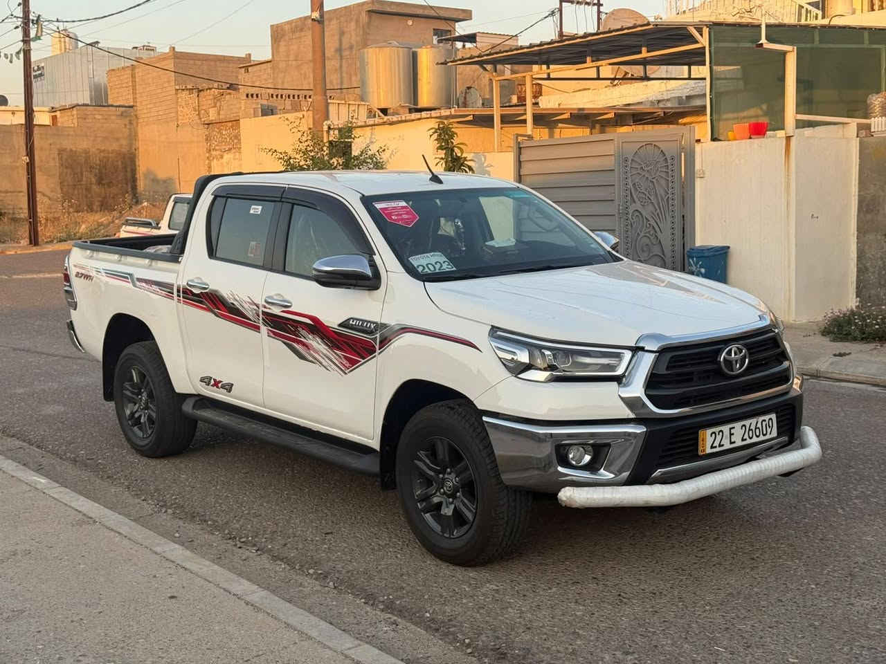 توێتا پیکاب دبڵ ئەکسل شریکە جیهان
مۆدێل2023
59هەزار ڕۆیشتوە
فول  مواسەفات
لێدراو هیچی نیە
بەناوی خۆمە
***********
***********
